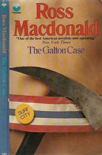 The Galton Case - Ross MacDonald - copertina