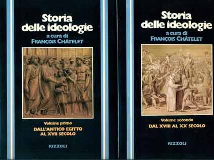 Storia delle ideologie - François Chatelet - copertina