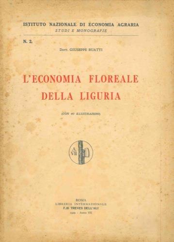 L' economia floreale della Liguria - Giuseppe Ruatti - copertina