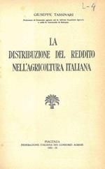 La distribuzione del reddito nell'agricoltura italiana