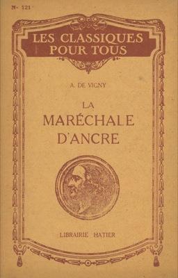 La Marechale d'Ancre - Alfred de Vigny - copertina