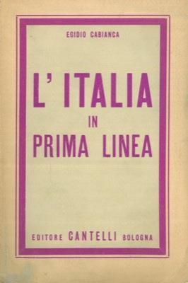 L' Italia in prima linea - Egidio Cabianca - copertina