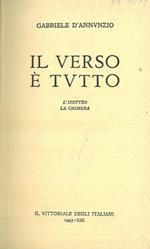 Il verso è tvtto. L’Isotteo. La Chimera