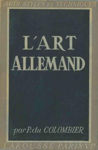 L' art allemand - Pierre du Colombier - copertina