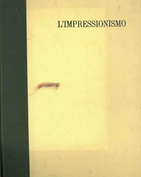 L' impressionismo - Alberto Martini - copertina