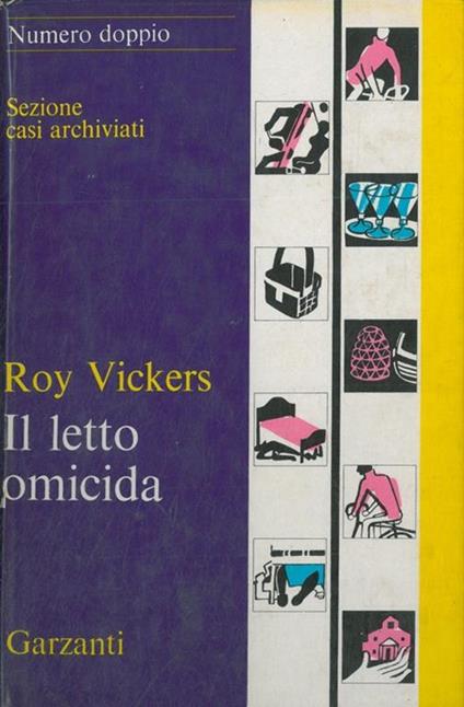 Il letto omicida - Roy Vickers - copertina