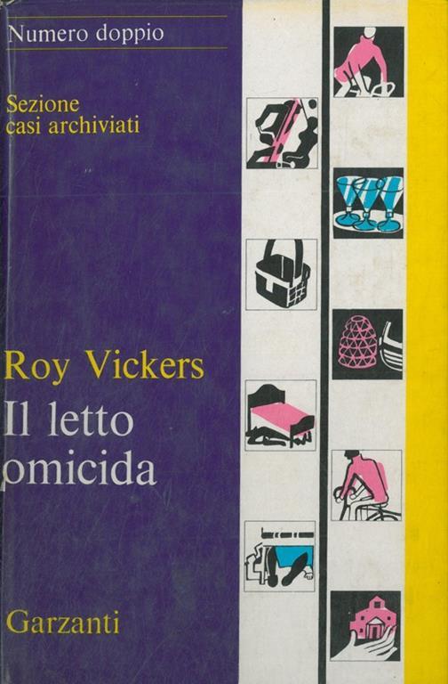 Il letto omicida - Roy Vickers - copertina