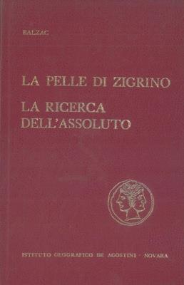 La pelle di zigrino. La ricerca dell'assoluto - Honoré de Balzac - copertina