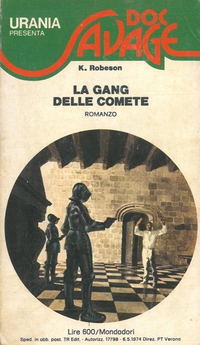 La gang delle comete - Kenneth Robeson - copertina