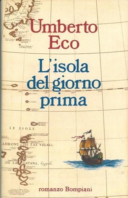 L' isola del giorno prima - Umberto Eco - copertina