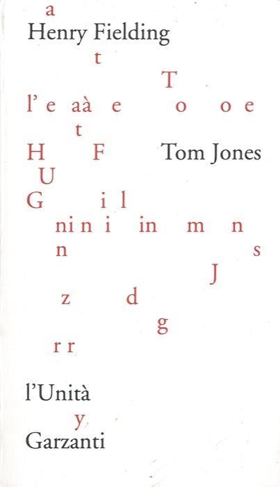 Tom Jones - Henry Fielding - copertina