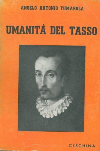Umanità del Tasso - A. Antonio Fumarola - copertina