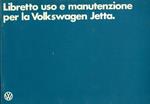 Volkswagwen Jetta. Libretto uso e manutenzione