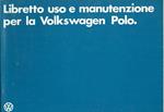 Volkswagwen Polo. Libretto uso e manutenzione