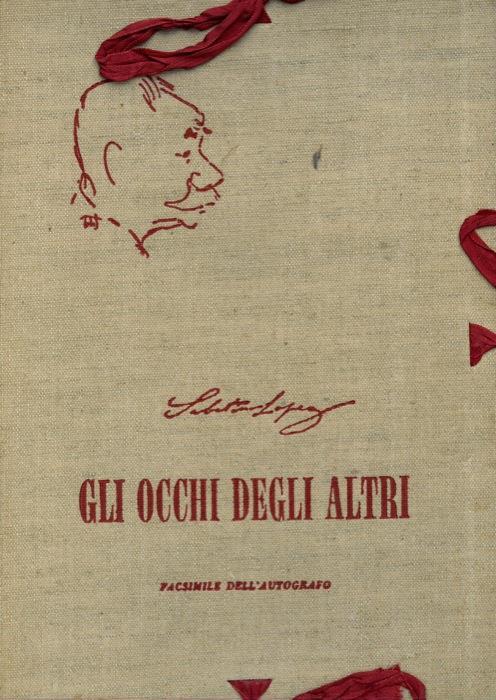 Gli occhi degli altr - Sabatino Lopez - copertina