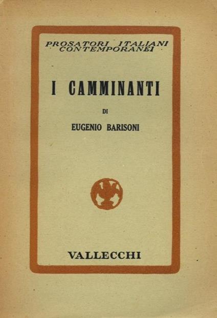 I camminanti - Eugenio Barisoni - copertina