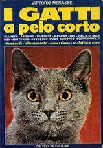 I gatti a pelo corto. Siamese - Abissino - Burmese - Havana - Dell'Isola di Man - Rex -Certosino - Russoblu - Nudo - Europeo - Scottishfold. Standards. Allevamento. Educazione. Malattie e cure