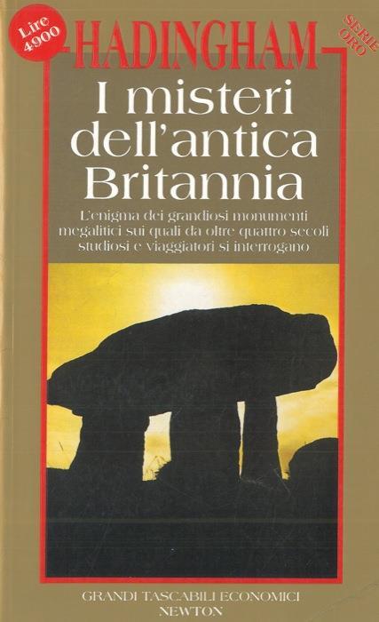 I misteri dell'antica Britannia - Evan Hadingham - copertina