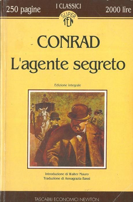 L' agente segreto - Joseph Conrad - copertina