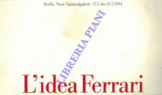 L' idea Ferrari - copertina