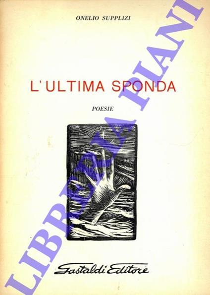 L' ultima sponda - Onelio Supplizi - copertina