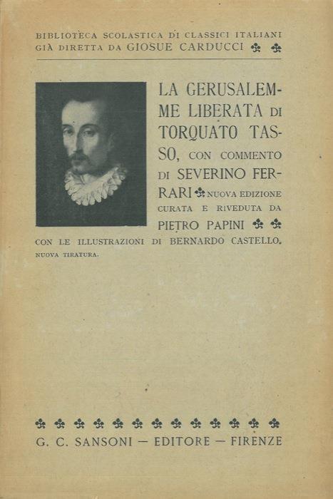 La Gerusalemme liberata - Torquato Tasso - copertina