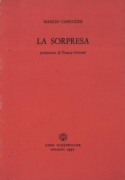 La sorpresa - Manlio Cancogni - copertina