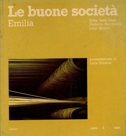 Le buone società. Emilia - copertina