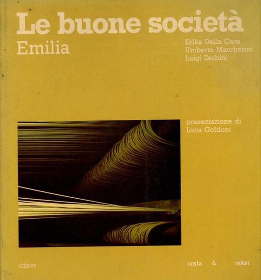 Le buone società. Emilia - copertina