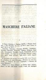 Le maschere italiane