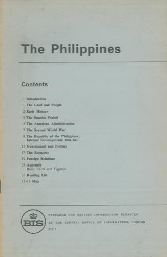 The Philippines - copertina