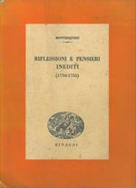 Riflessioni e pensieri inediti (1716-1755)