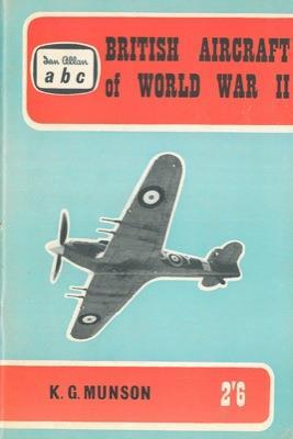 British aircraft of World War Two - Kenneth Munson - copertina