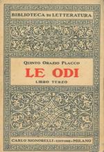 Le odi. Libri terzo