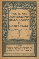 Per il 250° Anniversario della nascita di L. A. Muratori