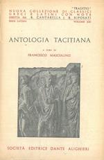Antologia tacitiana (Dai libri I, II, IV, VI, XI, XIV degli Annali e dal IV delle Storie)