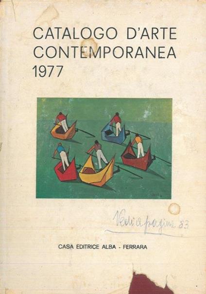 Catalogo d'arte contemporanea 1977 - Flavio Puviani - copertina