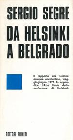 Da Helsinki a Belgrado