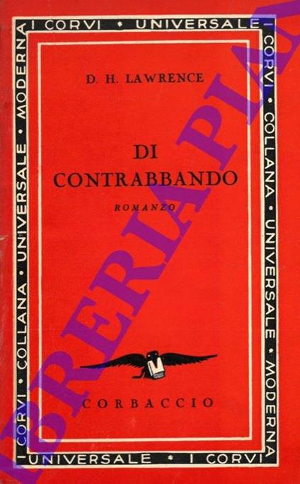 Di contrabbando - David Herbert Lawrence - copertina