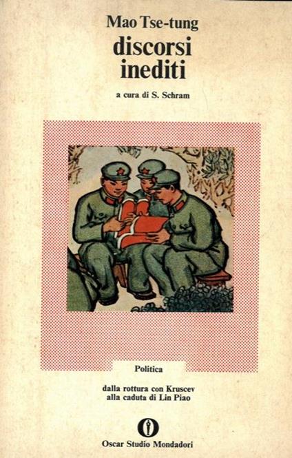 Discorsi inediti del 1956 al 1971 - Tse-tung Mao - copertina