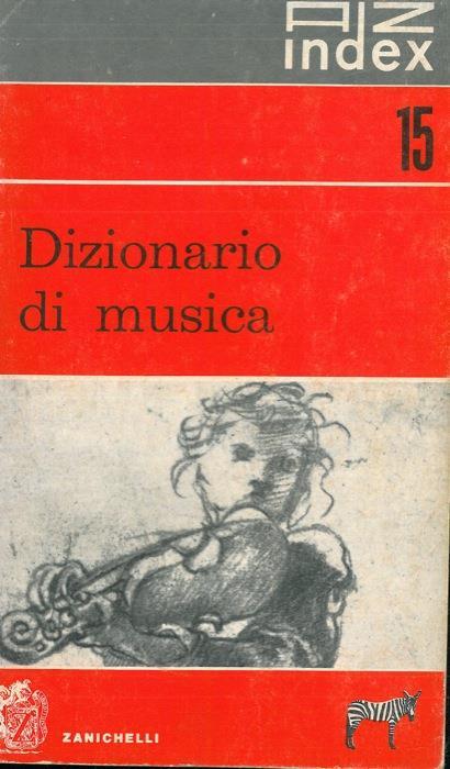 Dizionario di musica - copertina