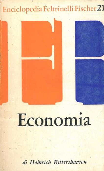 Economia - Heinrich Rittershausen - copertina