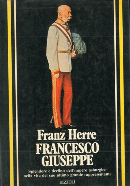 Francesco Giuseppe - Franz Herre - copertina