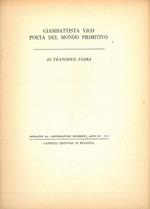 Giambattista Vico poeta del mondo primitivo