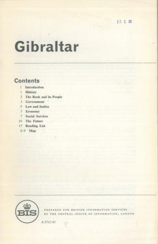 Gibraltar - copertina
