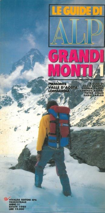 Grandi monti/1. Piemonte - Valle d'Aosta - Lombardia - copertina