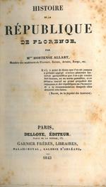 Histoire de la République de Florence