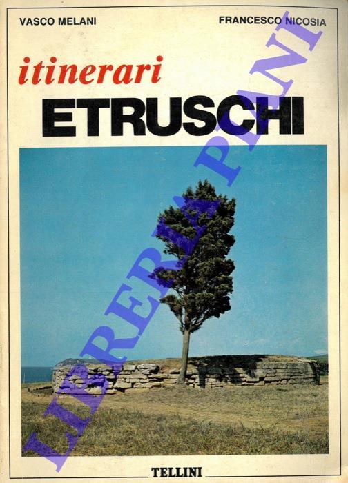 Itinerari etruschi - Vasco Melani - copertina