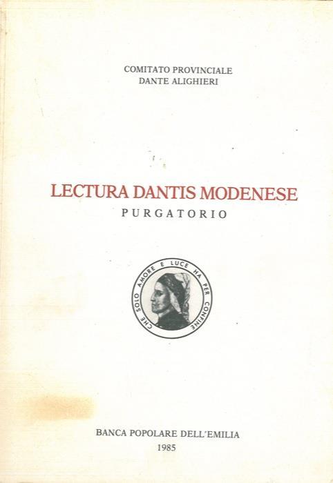 Lectura dantis modenese. Purgatorio - copertina