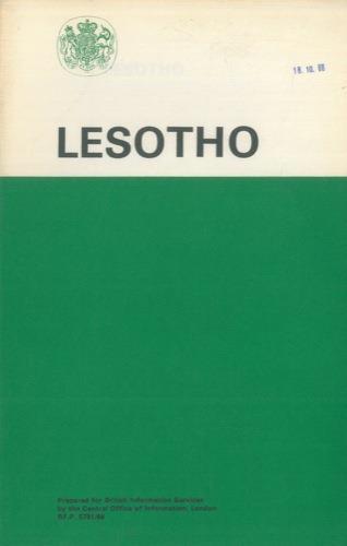 Lesotho - copertina